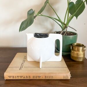 Vintage Bauhaus Ceramic Teapot